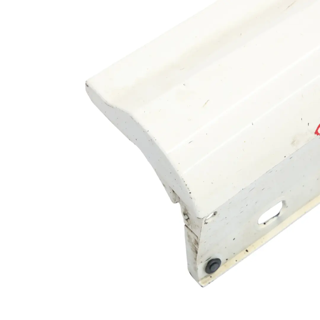 Mercedes C204 AMG Styling Side Skirt Door Sill Cover Right O/S Polar White 149 - SKU A2046982654-POL1 - Part number A2046982654