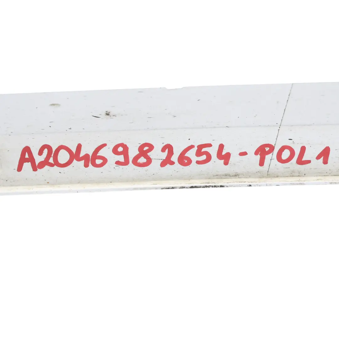 Mercedes C204 Latérale Seuil De Porte Droite AMG Styling Polar White Blanc - 149 - SKU A2046982654-POL1 - Numéro de pièce A2046982654
