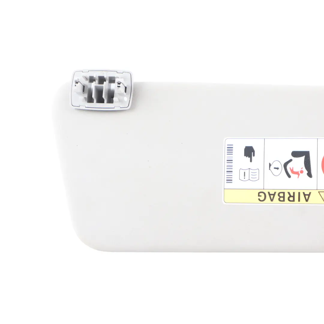 Mercedes W204 Sun Visor Cover Left N/S Trim Grey - SKU A2048104510-6 - Part number A2048104510