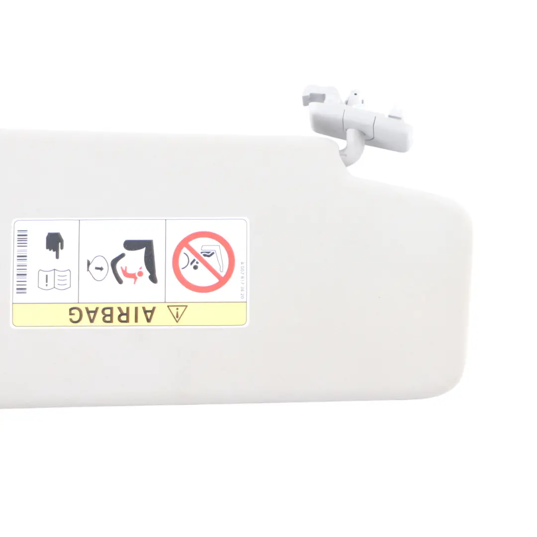 Sun Visor Cover Left N/S Trim Grey to Mercedes W204 with Part number A2048104510 Mercedes W204 Sun Visor Cover Left N/S Trim Grey - SKU A2048104510-6 - Part number A2048104510