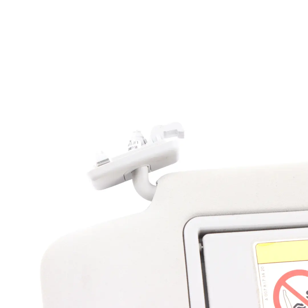 Mercedes W204 Sun Visor Cover Left N/S Trim Grey - SKU A2048104510-6 - Part number A2048104510