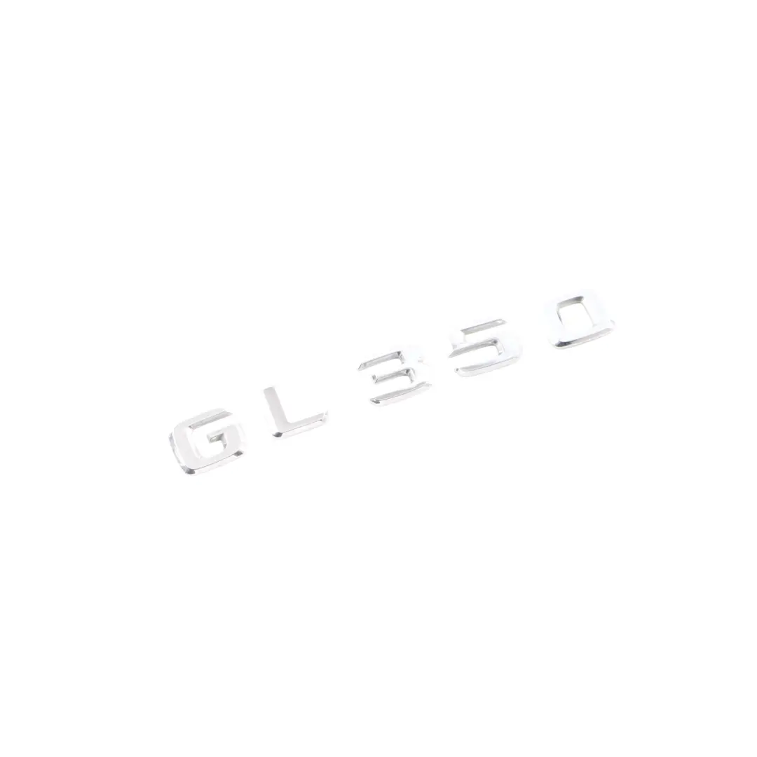 Mercedes X166 Rear Boot Trunk Lid Adhered Emblem Badge Lettering GL 350 - SKU A2048170915 - Part number A2048170915