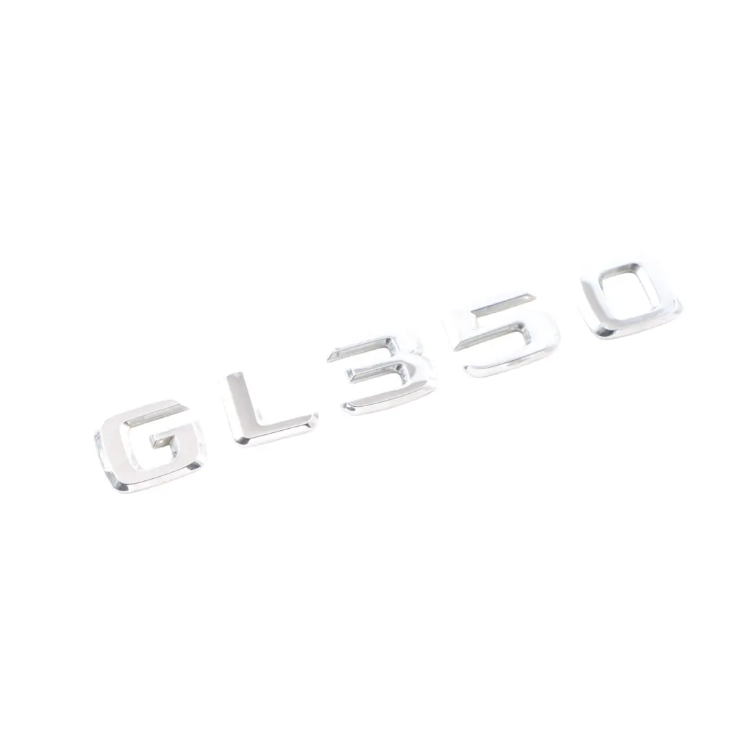 Boot Trunk Lid Adhered Emblem Badge Lettering GL 350 to Mercedes X166 Rear with Part number A2048170915 Mercedes X166 Rear Boot Trunk Lid Adhered Emblem Badge Lettering GL 350 - SKU A2048170915 - Part number A2048170915
