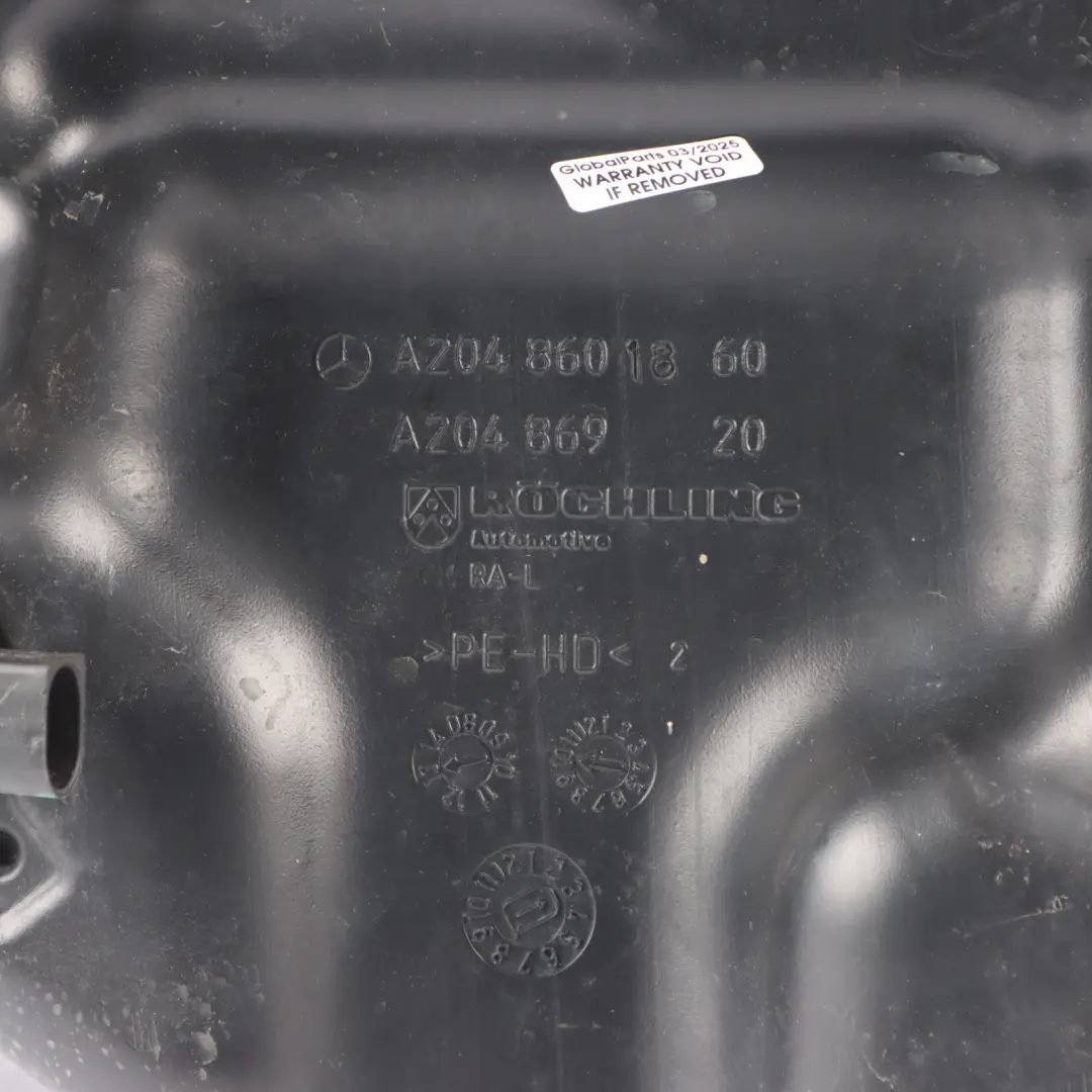 Washer Bottle Mercedes W204 W212 Windscreen Tank Reservoir to with Part number A2048690200 Washer Bottle Mercedes W204 W212 Windscreen Tank Reservoir - SKU A2048690200 - Part number A2048690200