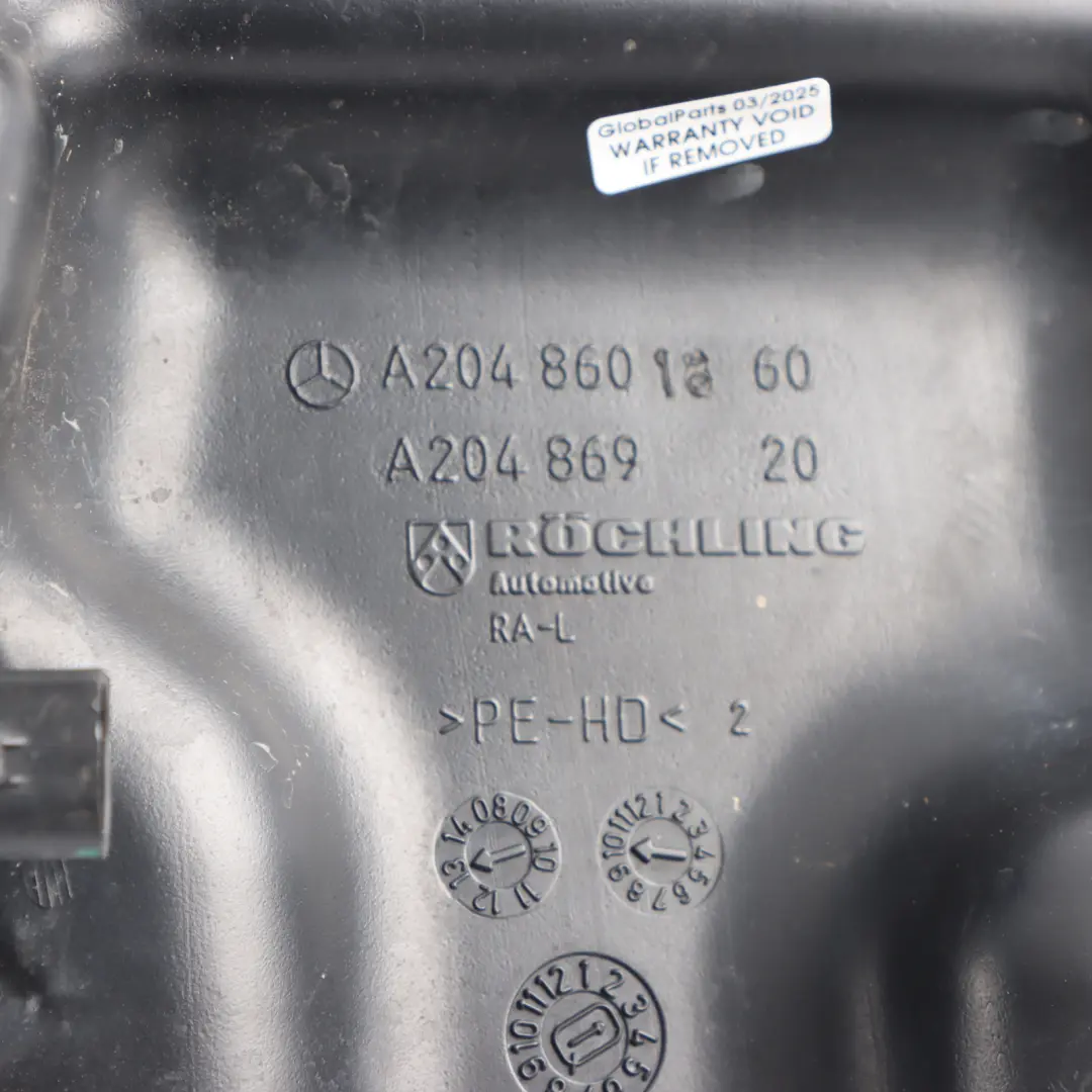 Washer Bottle Mercedes W204 W212 Windscreen Tank Reservoir to with Part number A2048690200 Washer Bottle Mercedes W204 W212 Windscreen Tank Reservoir - SKU A2048690200 - Part number A2048690200