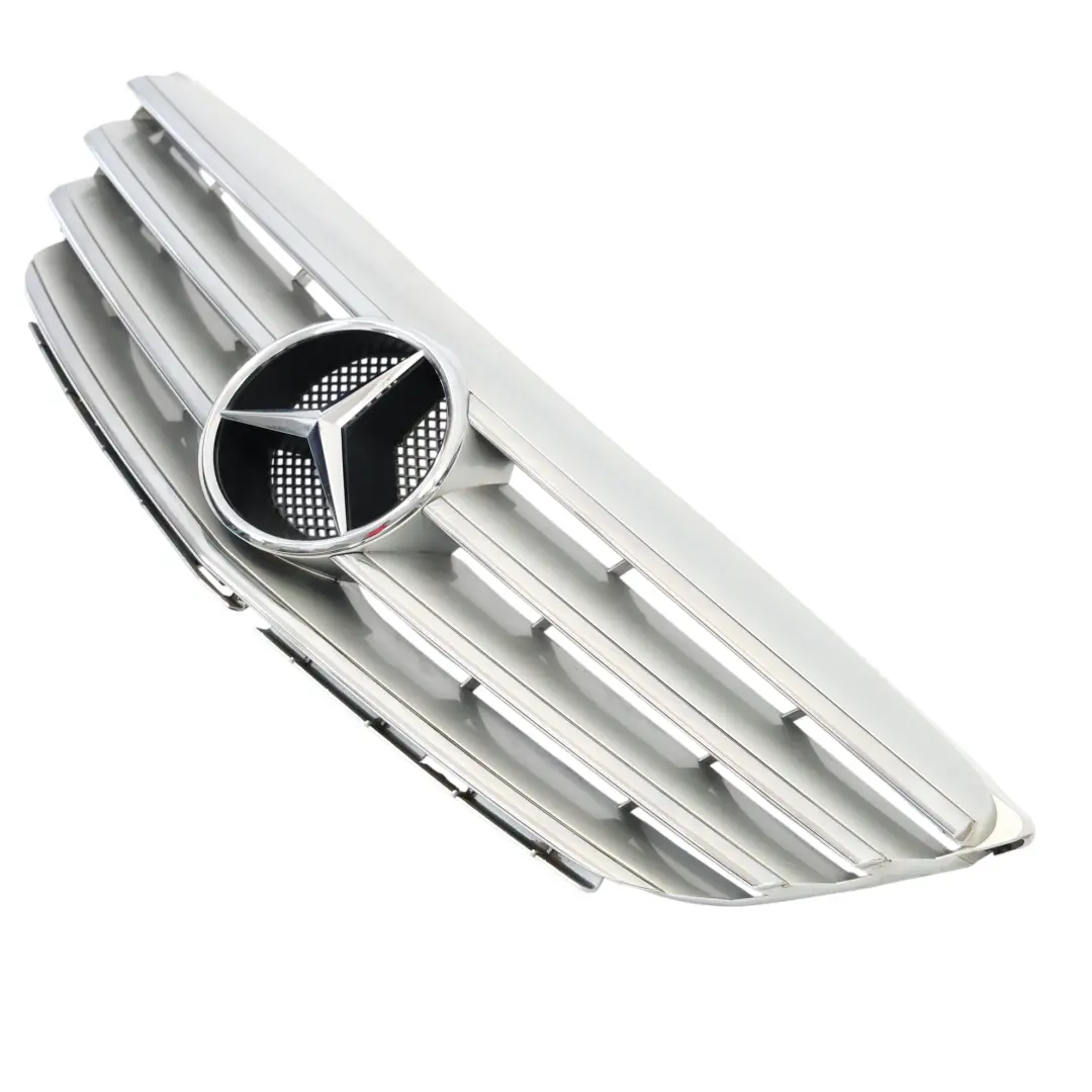 Front Hood Bonnet Grille Radiator Beam Trim Panel Silver Chrome to Mercedes W204 with Part number A2048800023 Mercedes W204 Front Hood Bonnet Grille Radiator Beam Trim Panel Silver Chrome - SKU A2048800023-3 - Part number A2048800023