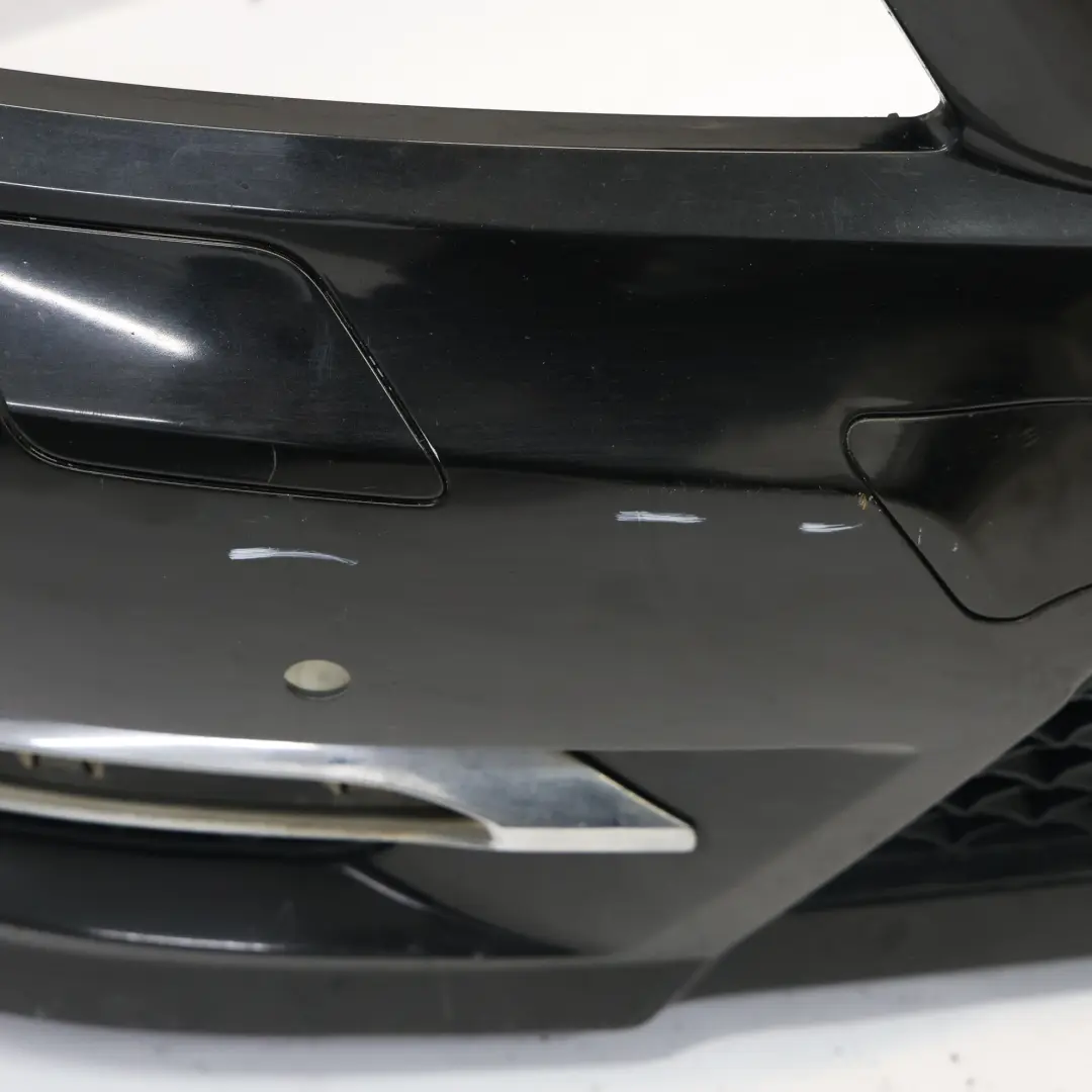 Front Bumper AMG Trim Panel Cover Obsidian Black Metallic - 197 to Mercedes W204 with Part number A2048808347 Mercedes W204 Front Bumper AMG Trim Panel Cover Obsidian Black Metallic - 197 - SKU A2048808347-OB - Part number A2048808347