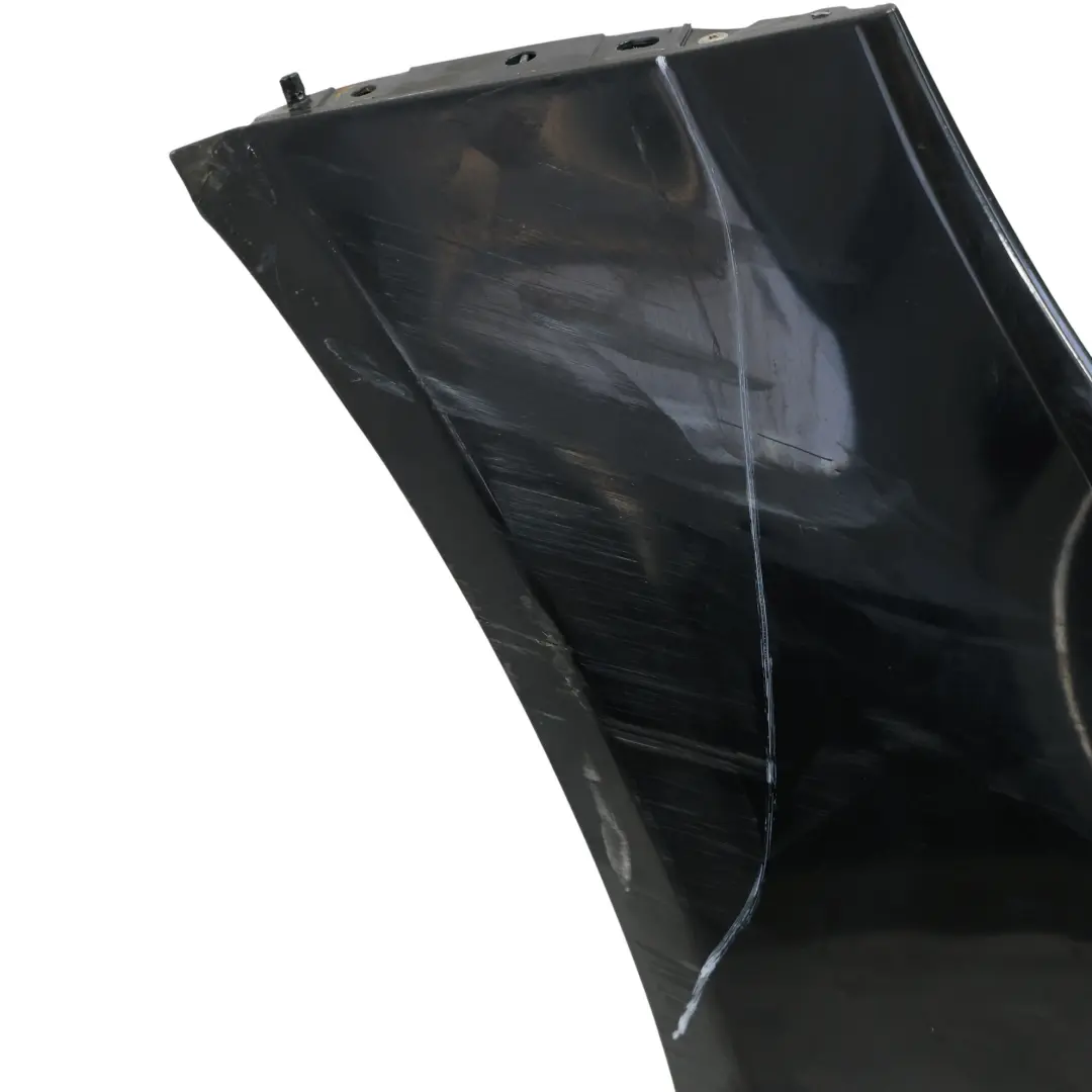 Front Bumper AMG Trim Panel Cover Obsidian Black Metallic - 197 to Mercedes W204 with Part number A2048808347 Mercedes W204 Front Bumper AMG Trim Panel Cover Obsidian Black Metallic - 197 - SKU A2048808347-OB - Part number A2048808347