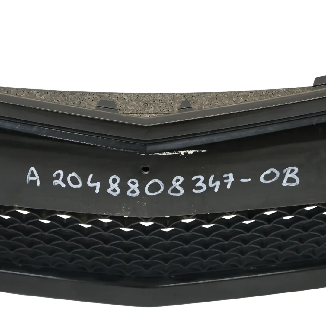 Mercedes W204 Zderzak Przedni AMG Obsidian Black Czarny Metalik - 197 - SKU A2048808347-OB - Numer Części A2048808347