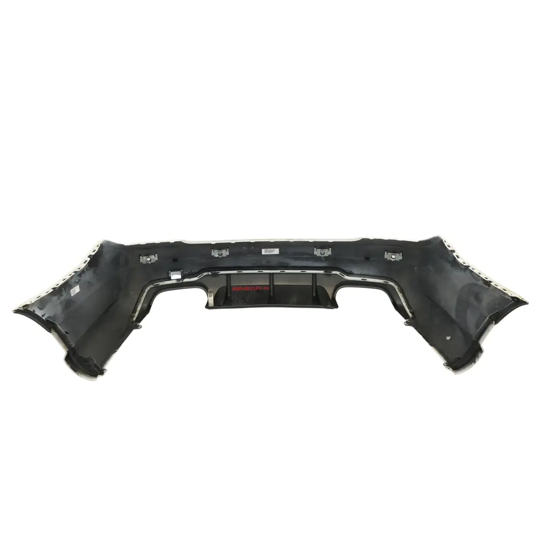 Bumper Trim Panel Covering Polar White - 149 to Mercedes W204 Rear with Part number A2048809347 Mercedes W204 Rear Bumper Trim Panel Covering Polar White - 149 - SKU A2048809347-POL - Part number A2048809347