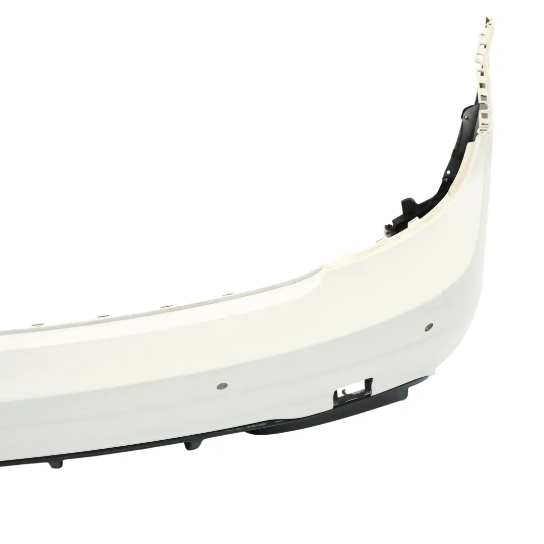 Bumper Trim Panel Covering Polar White - 149 to Mercedes W204 Rear with Part number A2048809347 Mercedes W204 Rear Bumper Trim Panel Covering Polar White - 149 - SKU A2048809347-POL - Part number A2048809347