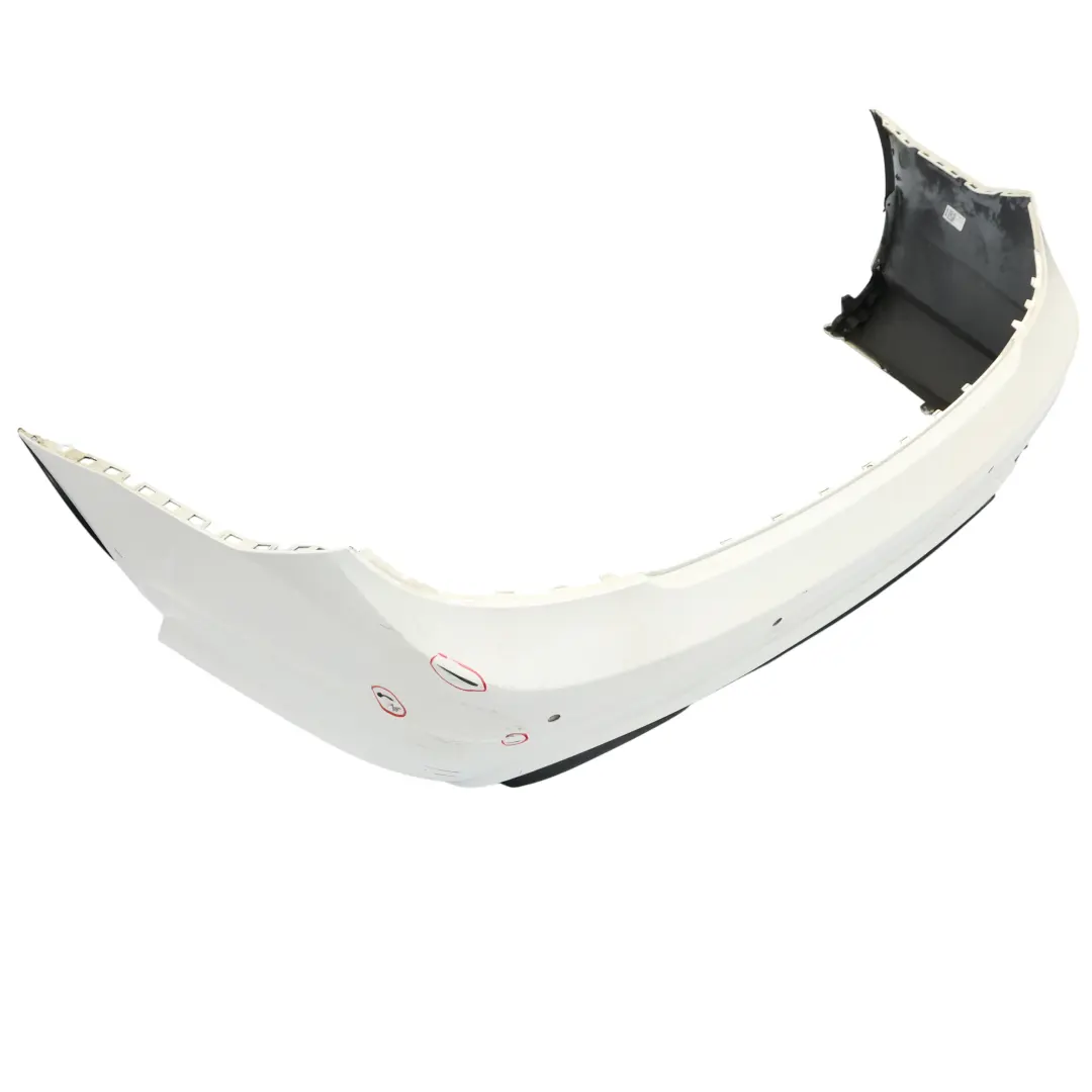 Mercedes W204 Rear Bumper Trim Panel Covering Polar White - 149 - SKU A2048809347-POL - Part number A2048809347