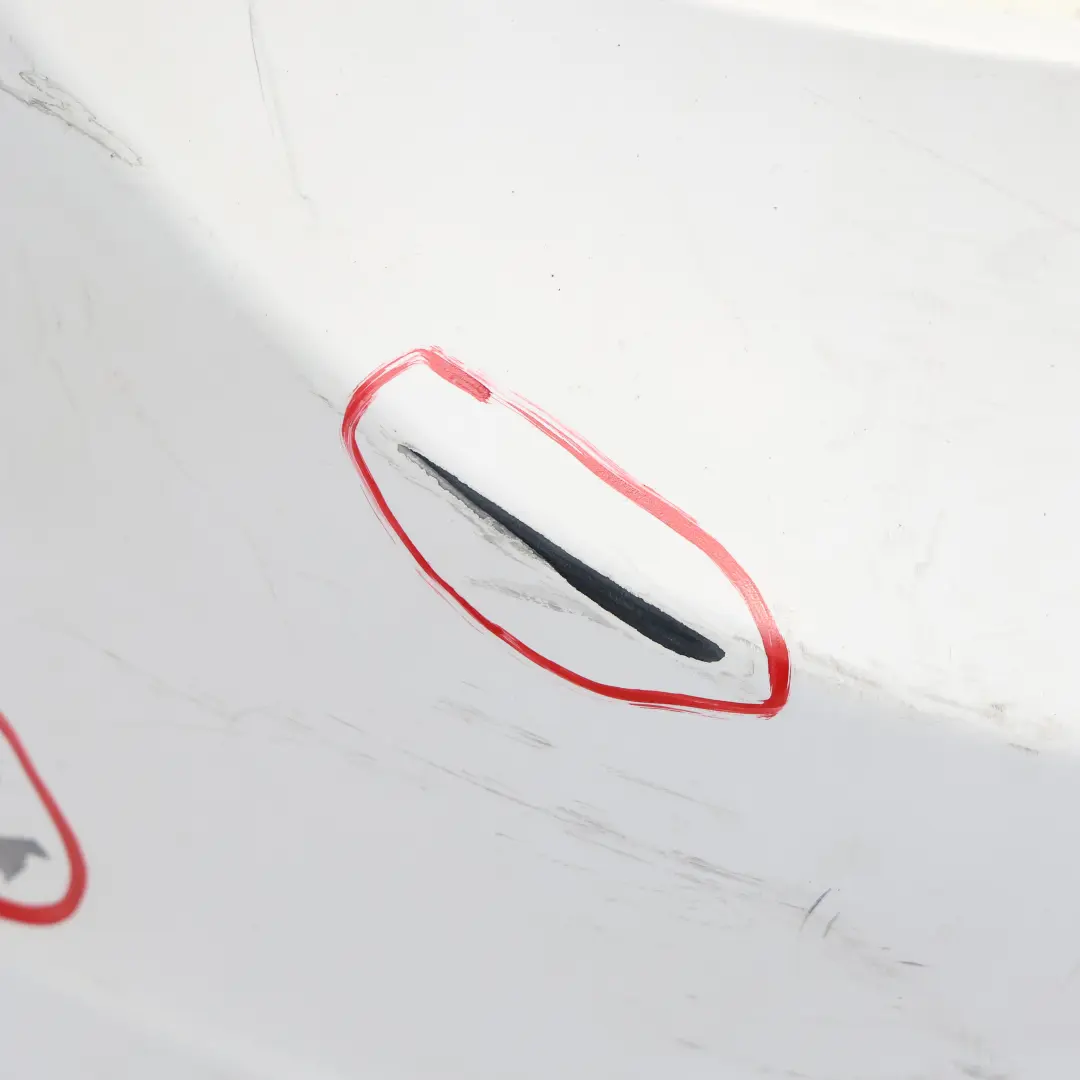 Zderzak Tylny Polar White Biały - 149 do Mercedes W204 o numerze A2048809347 Mercedes W204 Zderzak Tylny Polar White Biały - 149 - SKU A2048809347-POL - Numer Części A2048809347