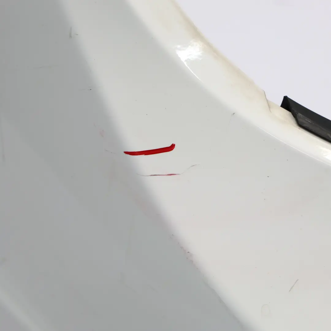 Bumper Trim Panel Covering Polar White - 149 to Mercedes W204 Rear with Part number A2048809347 Mercedes W204 Rear Bumper Trim Panel Covering Polar White - 149 - SKU A2048809347-POL1 - Part number A2048809347