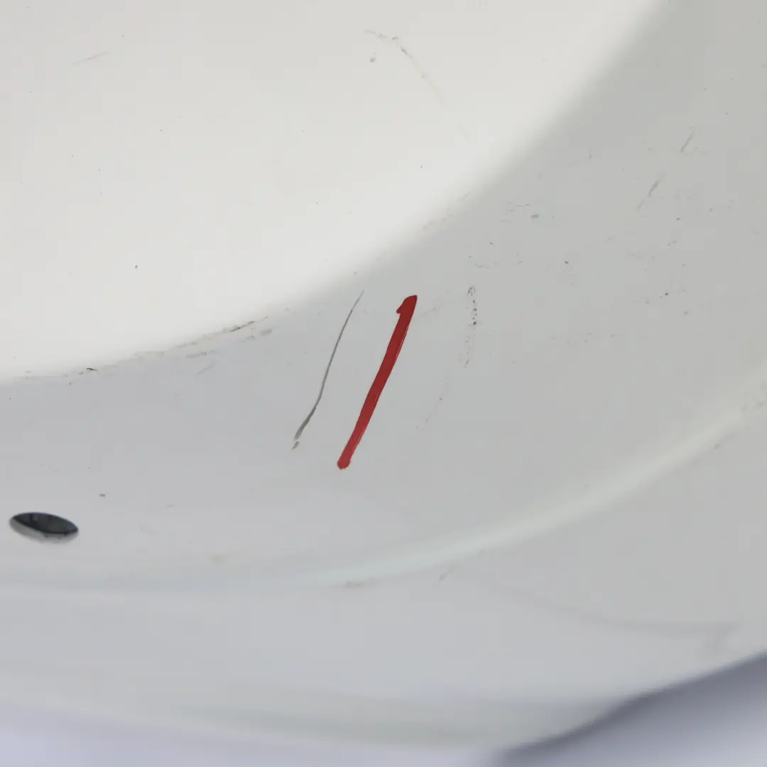 Bumper Trim Panel Covering Polar White - 149 to Mercedes W204 Rear with Part number A2048809347 Mercedes W204 Rear Bumper Trim Panel Covering Polar White - 149 - SKU A2048809347-POL1 - Part number A2048809347