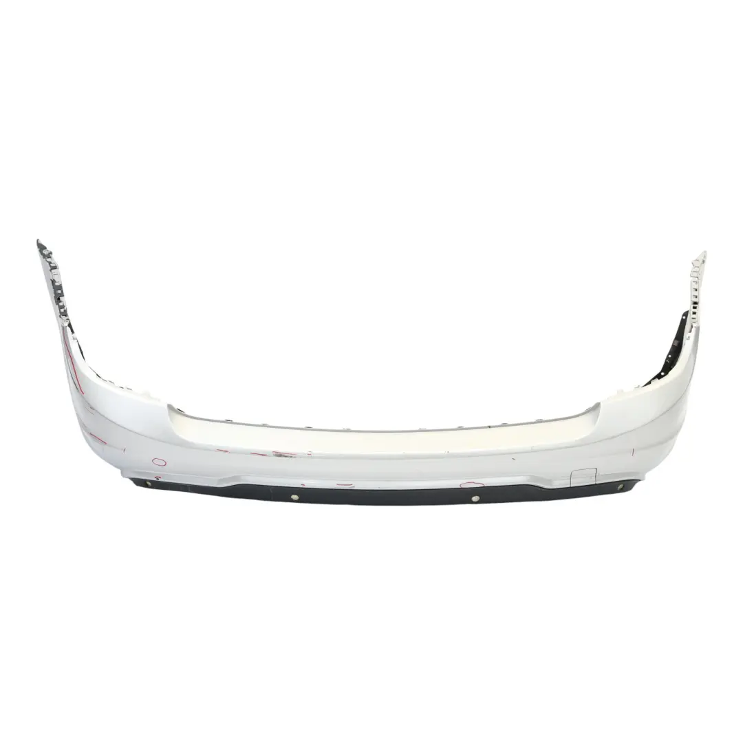 Bumper Trim Panel Cover AMG Iridium Silver Metallic - 775 to Mercedes S204 Rear with Part number A2048809547 Mercedes S204 Rear Bumper Trim Panel Cover AMG Iridium Silver Metallic - 775 - SKU A2048809547-IRS - Part number A2048809547