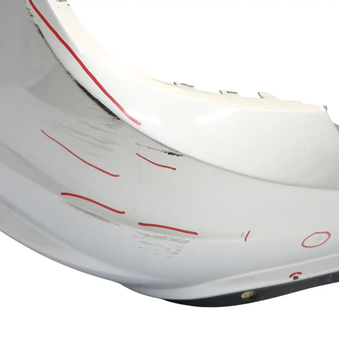 Mercedes S204 Rear Bumper Trim Panel Cover AMG Iridium Silver Metallic - 775 - SKU A2048809547-IRS - Part number A2048809547
