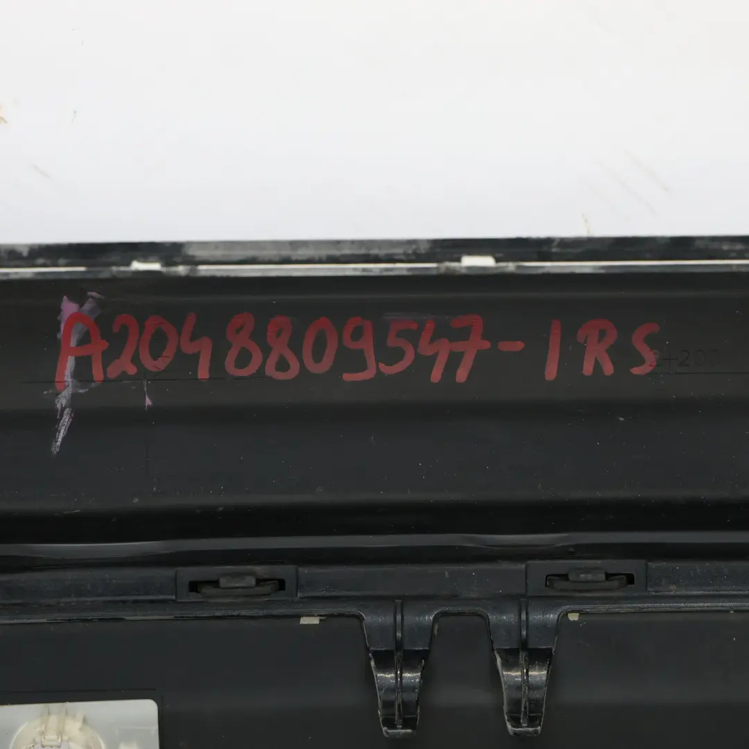 Mercedes S204 Zderzak Tylny AMG Iridium Silver Srebrny Metalik - 775 - SKU A2048809547-IRS - Numer Części A2048809547
