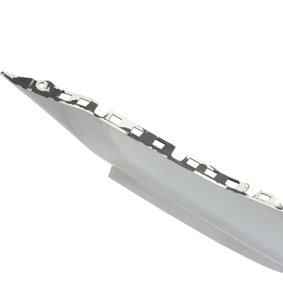 Bumper Trim Panel Cover AMG Iridium Silver Metallic - 775 to Mercedes S204 Rear with Part number A2048809547 Mercedes S204 Rear Bumper Trim Panel Cover AMG Iridium Silver Metallic - 775 - SKU A2048809547-IRS - Part number A2048809547