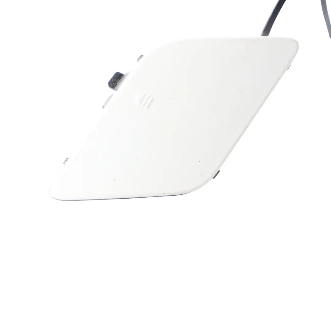 Front Bumper Towing Eye Flap Trim Cover Polar White - 149 to Mercedes S204 with Part number A2048850426 Mercedes S204 Front Bumper Towing Eye Flap Trim Cover Polar White - 149 - SKU A2048850426-POL - Part number A2048850426