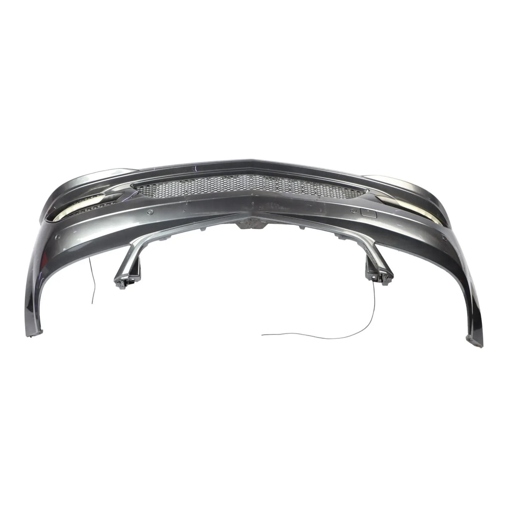 Mercedes W204 Front Bumper AMG Trim Panel Cover Tenorite Grey - 755