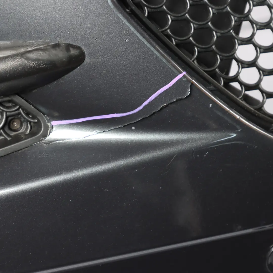 Mercedes W204 Front Bumper AMG Trim Panel Cover Tenorite Grey - 755 - SKU A2048853725-TNG - Part number A2048853725