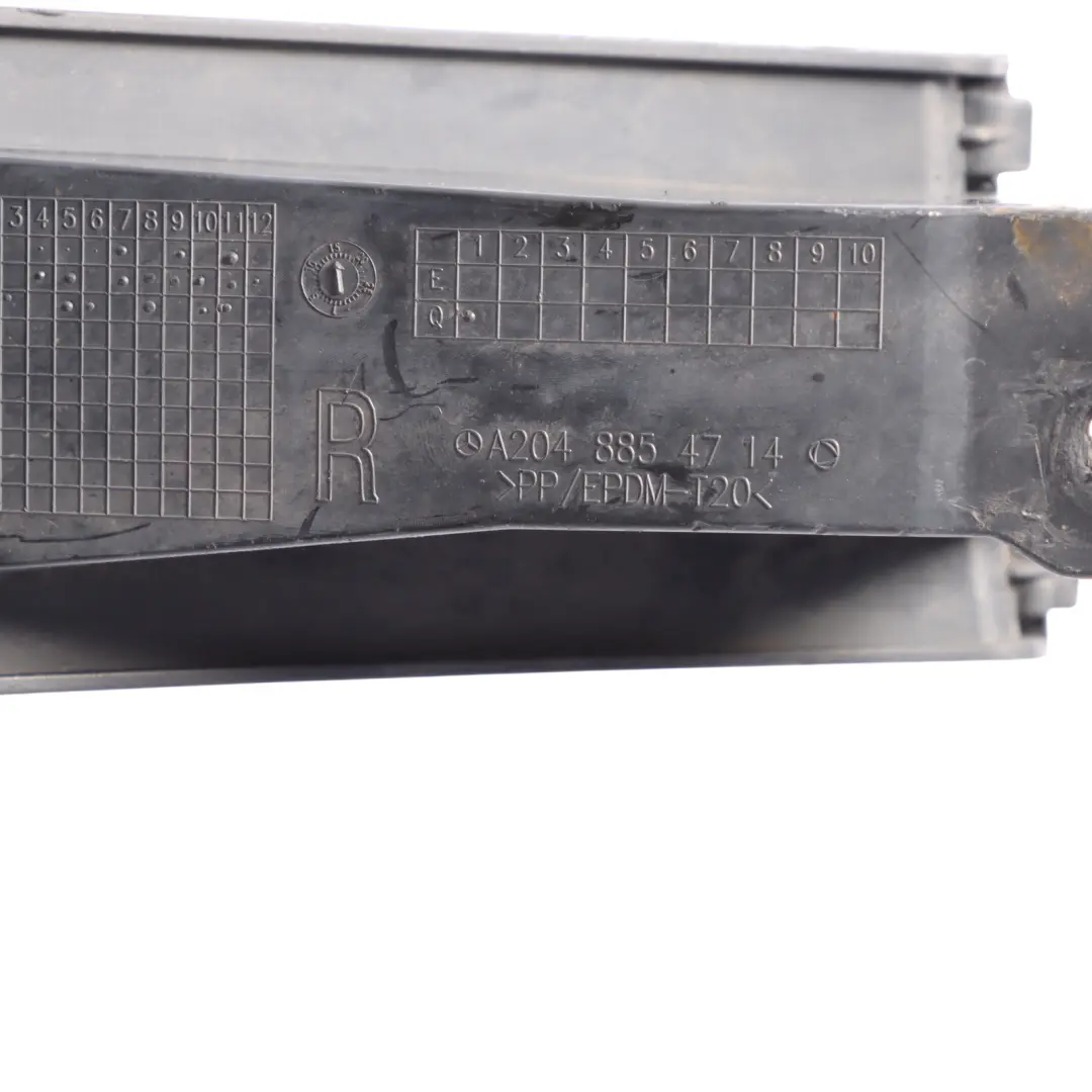 Mercedes W204 Guide Rear Bumper Bracket Right O/S Mount Support A2048854514 - SKU A2048854714 - Part number A2048854714