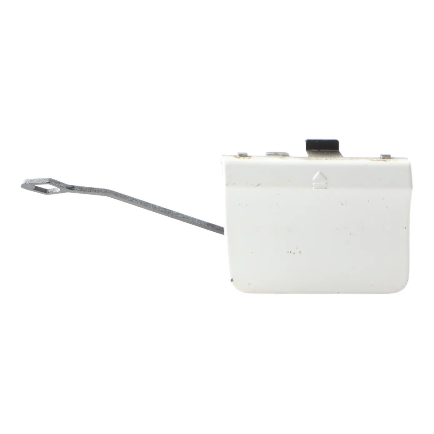 Mercedes W204 Rear Bumper Tow Hook Cover Cap Calcite White 650