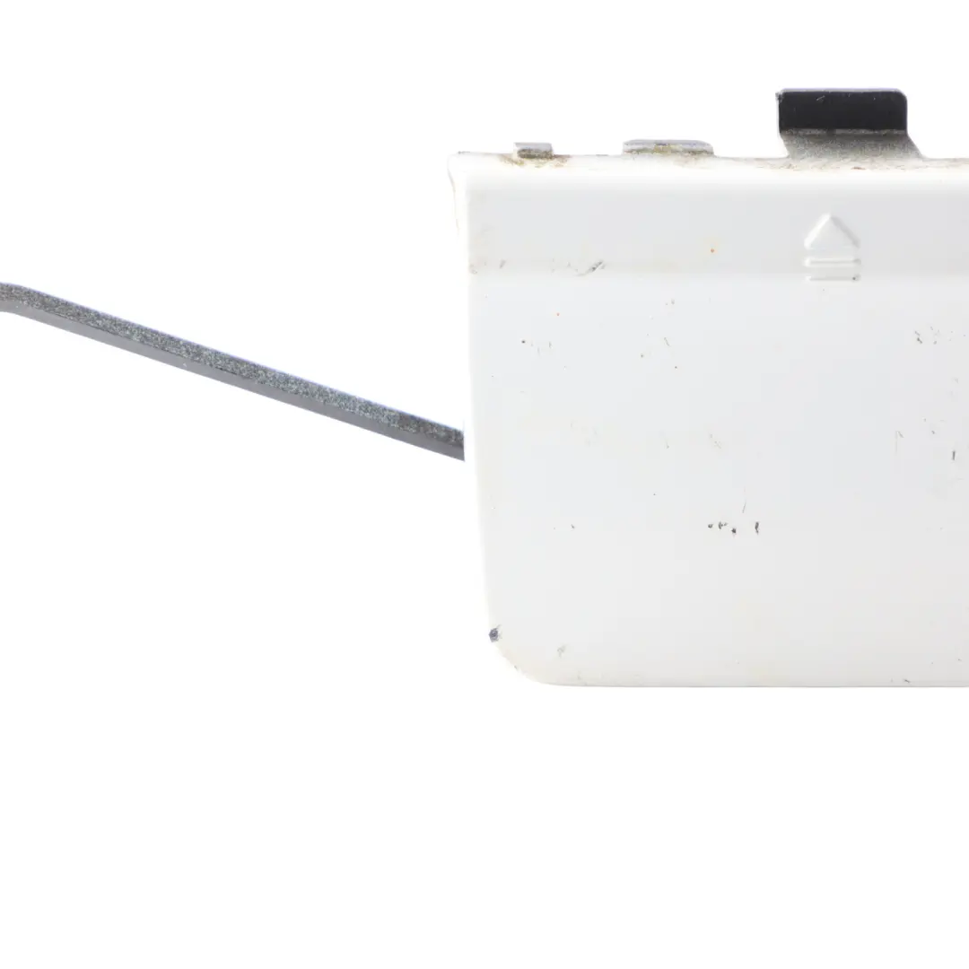 Mercedes W204 Rear Bumper Tow Hook Cover Cap Calcite White 650 - SKU A2048855723-CW - Part number A2048855723