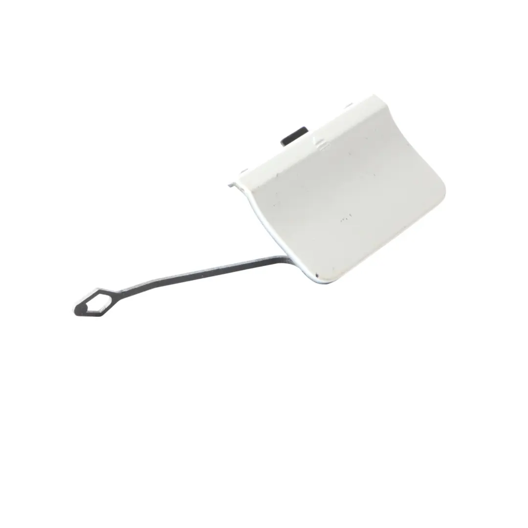 Bumper Tow Hook Cover Cap Calcite White 650 to Mercedes W204 Rear with Part number A2048855723 Mercedes W204 Rear Bumper Tow Hook Cover Cap Calcite White 650 - SKU A2048855723-CW - Part number A2048855723