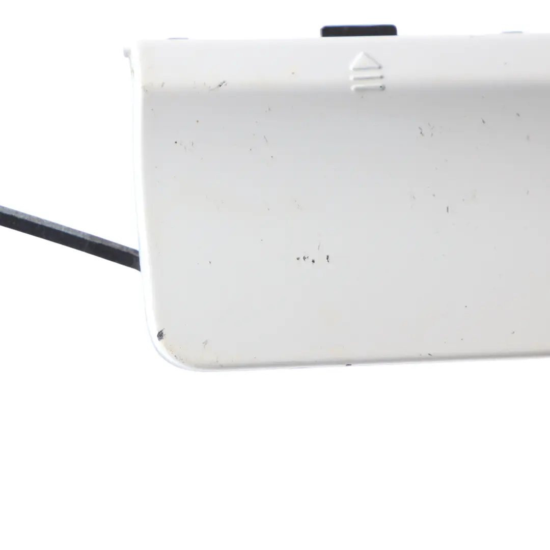 Bumper Tow Hook Cover Cap Calcite White 650 to Mercedes W204 Rear with Part number A2048855723 Mercedes W204 Rear Bumper Tow Hook Cover Cap Calcite White 650 - SKU A2048855723-CW - Part number A2048855723