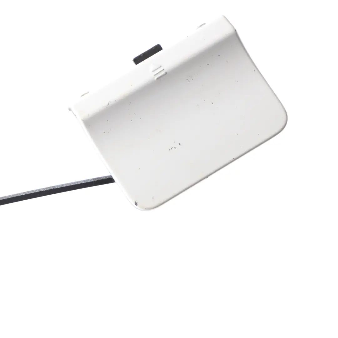 Bumper Tow Hook Cover Cap Calcite White 650 to Mercedes W204 Rear with Part number A2048855723 Mercedes W204 Rear Bumper Tow Hook Cover Cap Calcite White 650 - SKU A2048855723-CW - Part number A2048855723