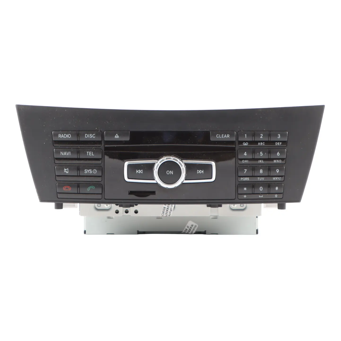 Mercedes W204 CD Player Radio Sat Nav Audio Head Unit A2049007013