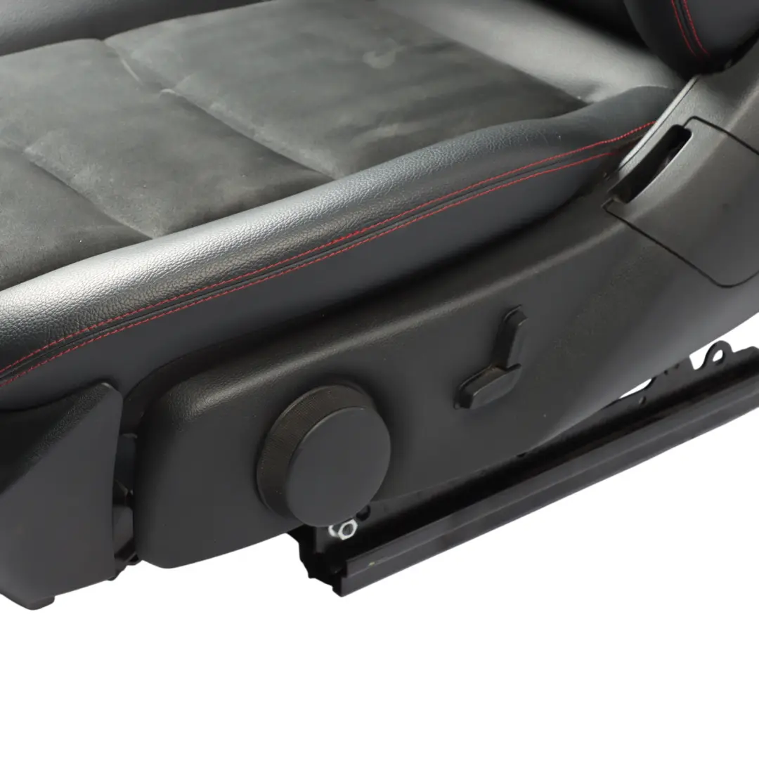 Front Left N/S Seat Black Anthracite Leather Red Stitching to Mercedes W204 with Part number A2049109705 Mercedes W204 Front Left N/S Seat Black Anthracite Leather Red Stitching - SKU A2049109705-2 - Part number A2049109705