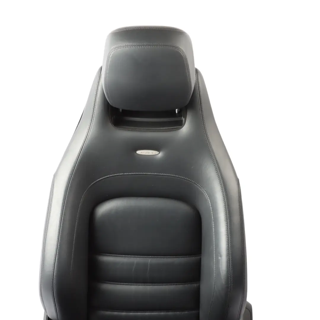 Mercedes W204 C63 AMG Asiento Delantero Izquierdo Calefacción Cuero Negro - SKU A2049109747 - Número de pieza A2049109747