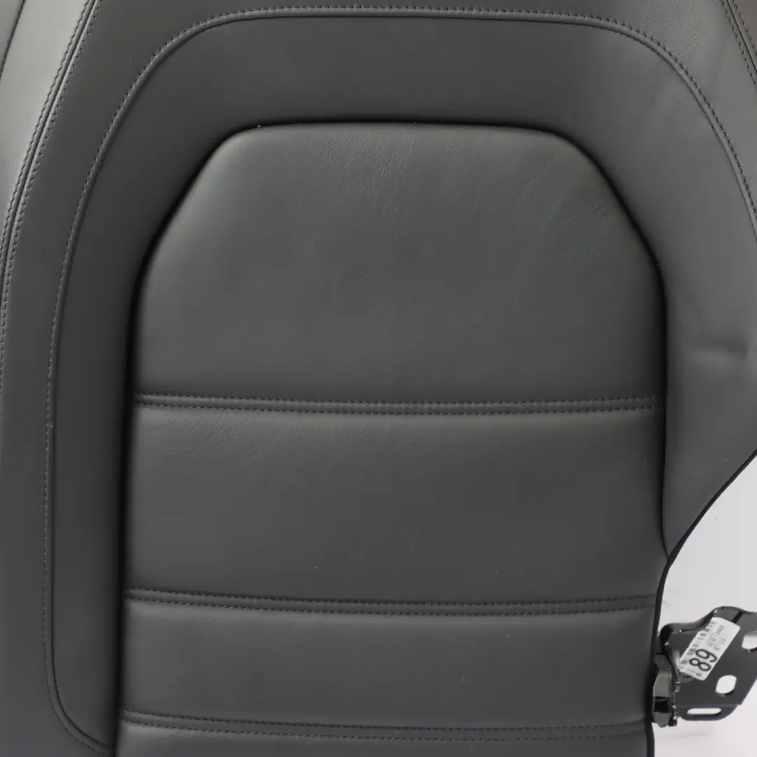 Mercedes C204 AMG Rear Seat Bench Backrest Right O/S Black Leather - SKU A2049201860 - Part number A2049201860