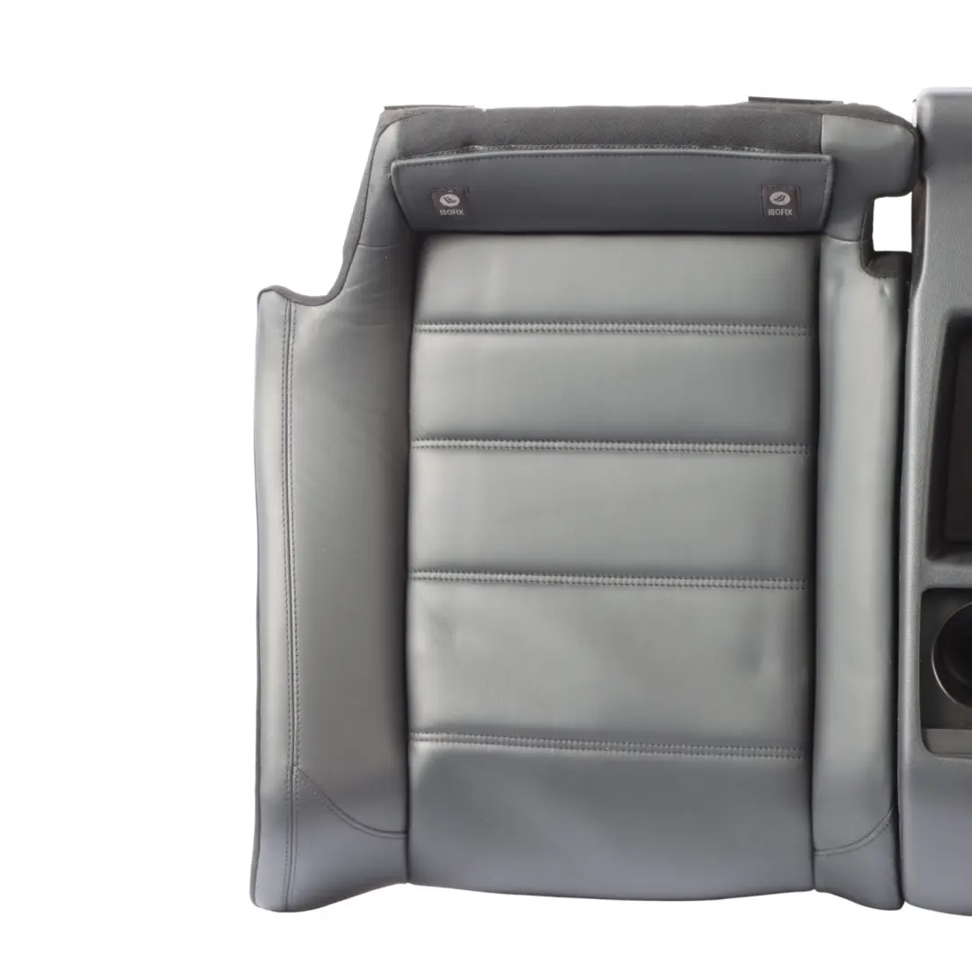 Mercedes W204 Rear Seat Bench Cup Holder Storage Couch Cover Sofa Black Leather - SKU A2049203800-1 - Part number A2049203800