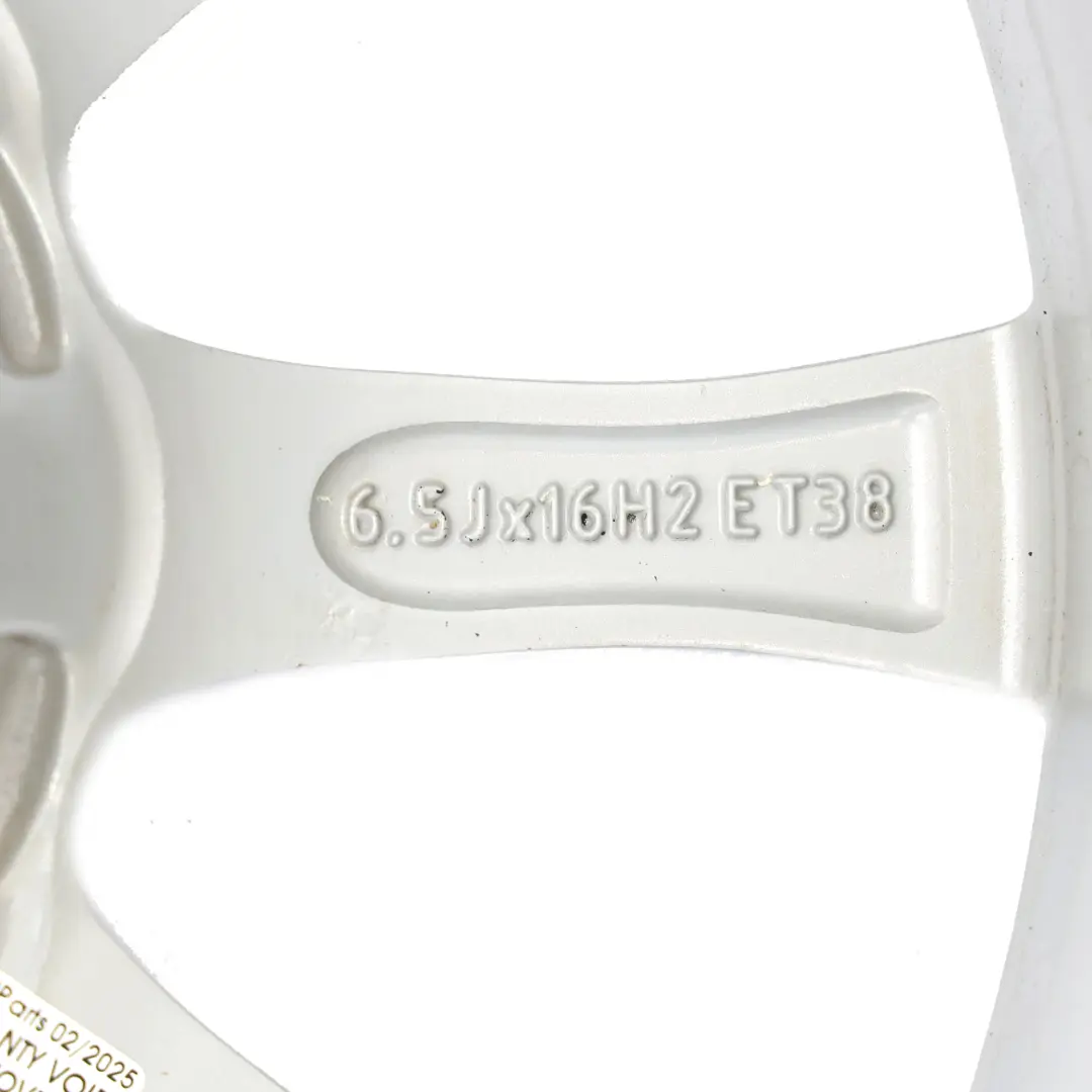 Mercedes W205 Silver Alloy Wheel Rim 16'' 6,5J ET:38 10 Spoke - SKU A2054012400-1 - Part number A2054012400