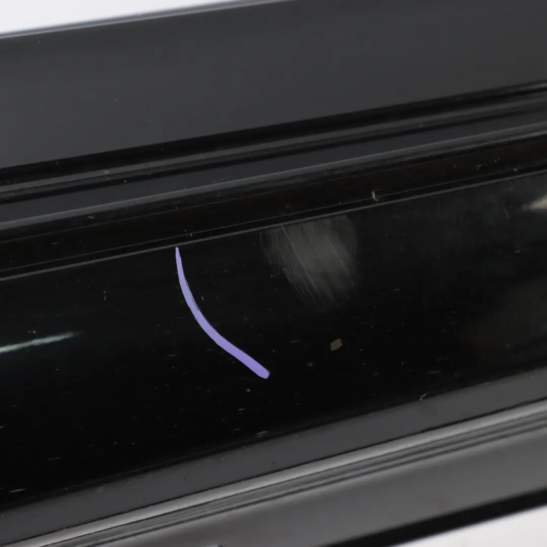 Mercedes W205 Seitenschweller rechts Türschwellerabdeckung Obsidian Schwarz 197 - SKU A2056981454-OB - Teilenummer A2056981454