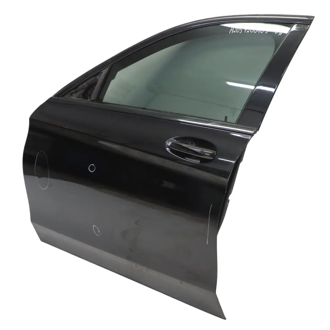 Door Front Left N/S Obsidian Black Metallic - 197 to Mercedes W205 with Part number A2057200105 Mercedes W205 Door Front Left N/S Obsidian Black Metallic - 197 - SKU A2057200105-OB - Part number A2057200105