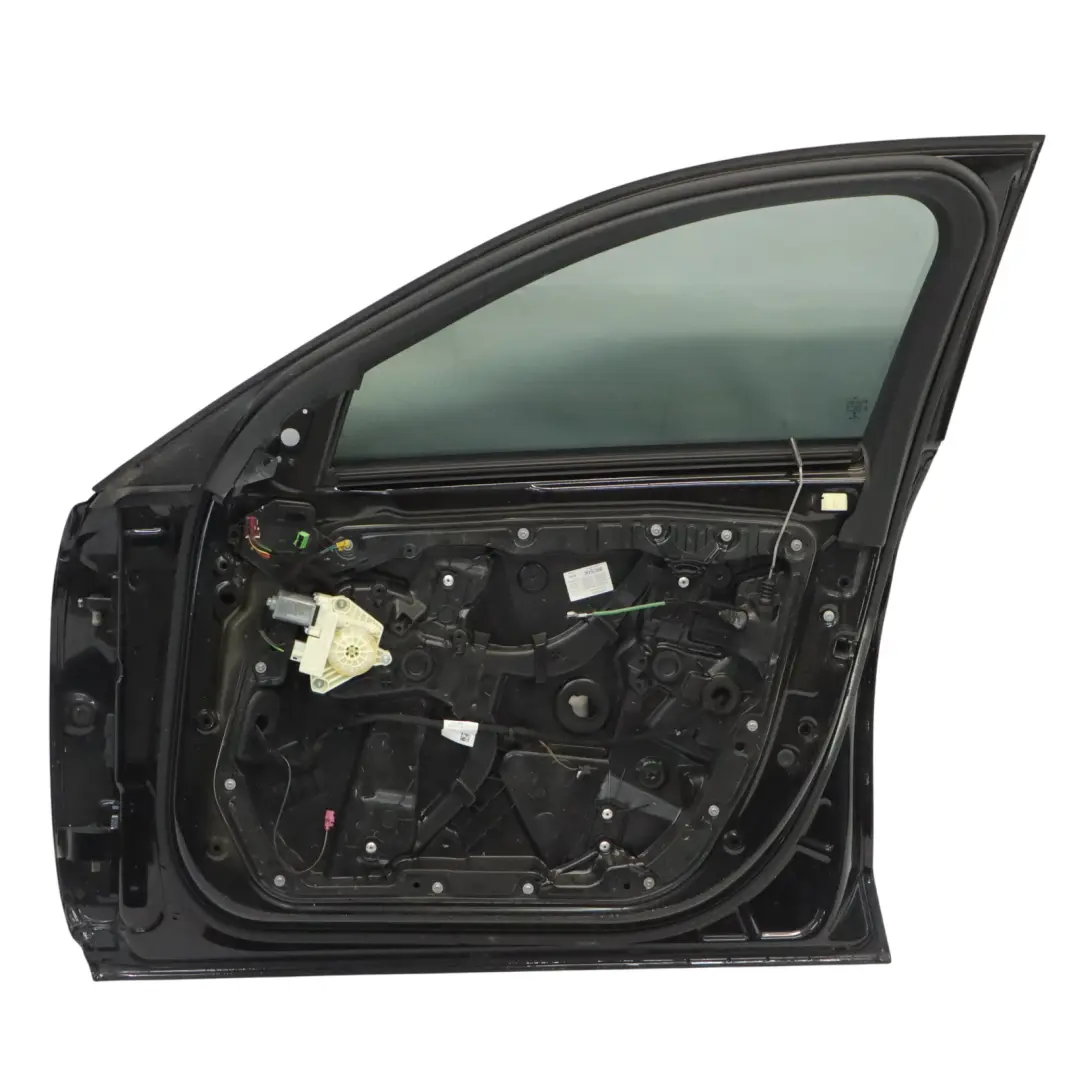 Mercedes W205 Door Front Right O/S Obsidian Black Metallic - 197 - SKU A2057200205-OB - Part number A2057200205