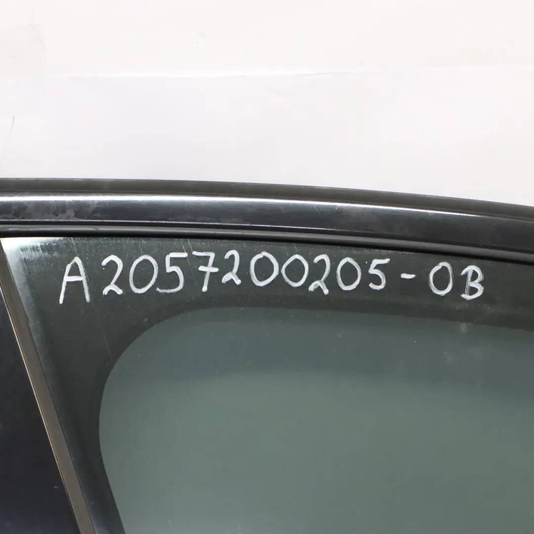 Mercedes W205 Door Front Right O/S Obsidian Black Metallic - 197 - SKU A2057200205-OB - Part number A2057200205