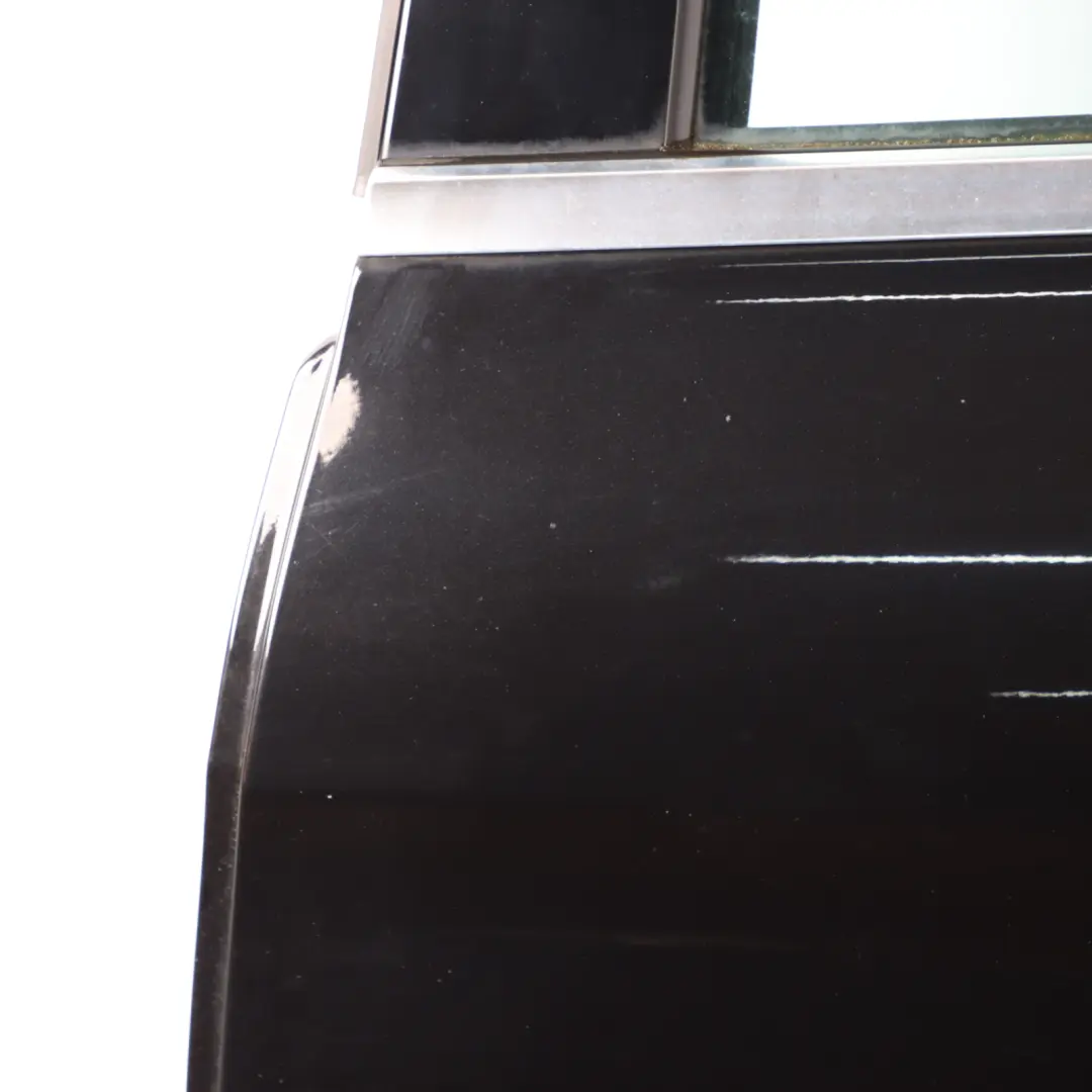 Door Rear Left N/S Obsidian Black Metallic - 197 to Mercedes W205 Saloon with Part number A2057300105 Mercedes W205 Saloon Door Rear Left N/S Obsidian Black Metallic - 197 - SKU A2057300105-OB1 - Part number A2057300105