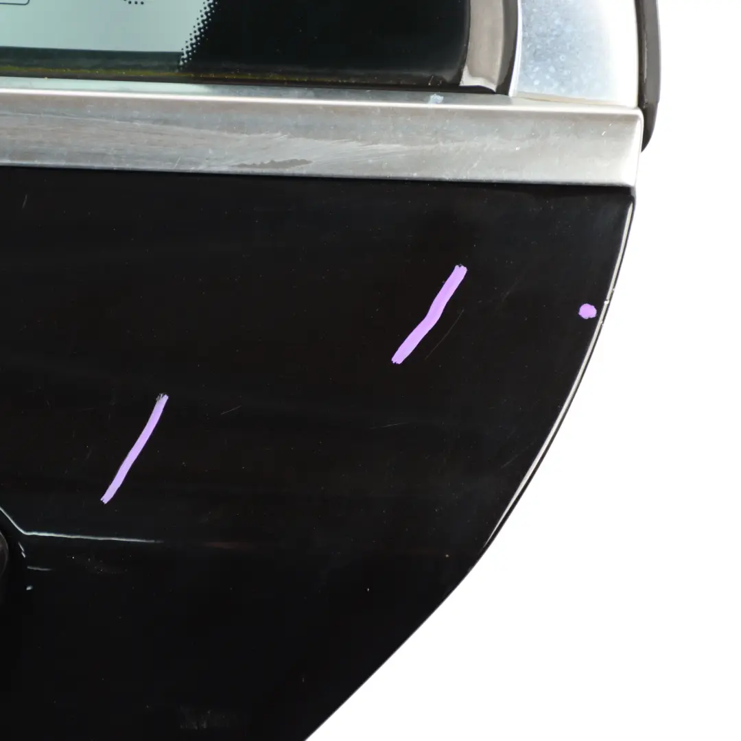 Door Rear Left N/S Obsidian Black Metallic - 197 to Mercedes W205 Saloon with Part number A2057300105 Mercedes W205 Saloon Door Rear Left N/S Obsidian Black Metallic - 197 - SKU A2057300105-OB1 - Part number A2057300105