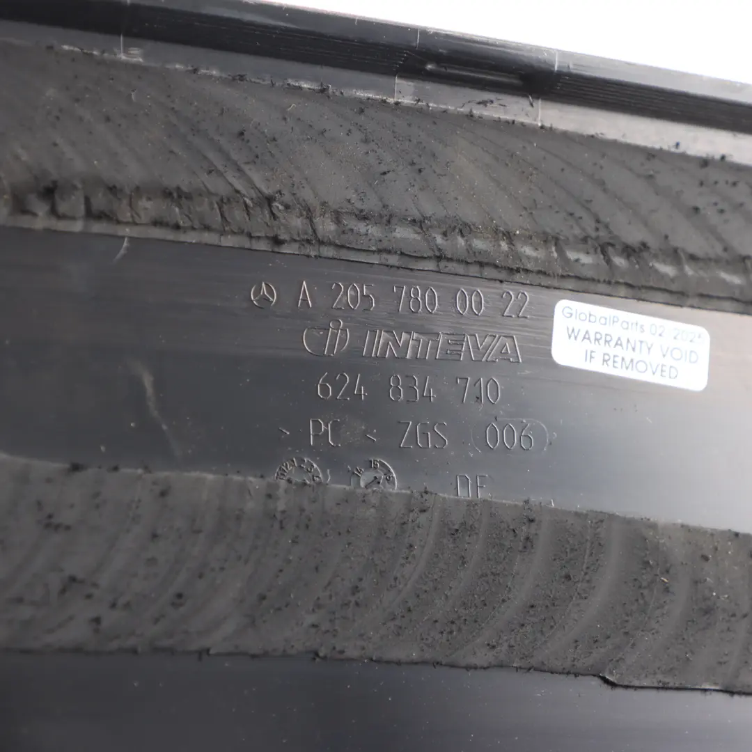 Front Sunroof Guide Panoramic Roof Cover Frame Trim to Mercedes W205 with Part number A2057800022 Mercedes W205 Front Sunroof Guide Panoramic Roof Cover Frame Trim - SKU A2057800022-1 - Part number A2057800022