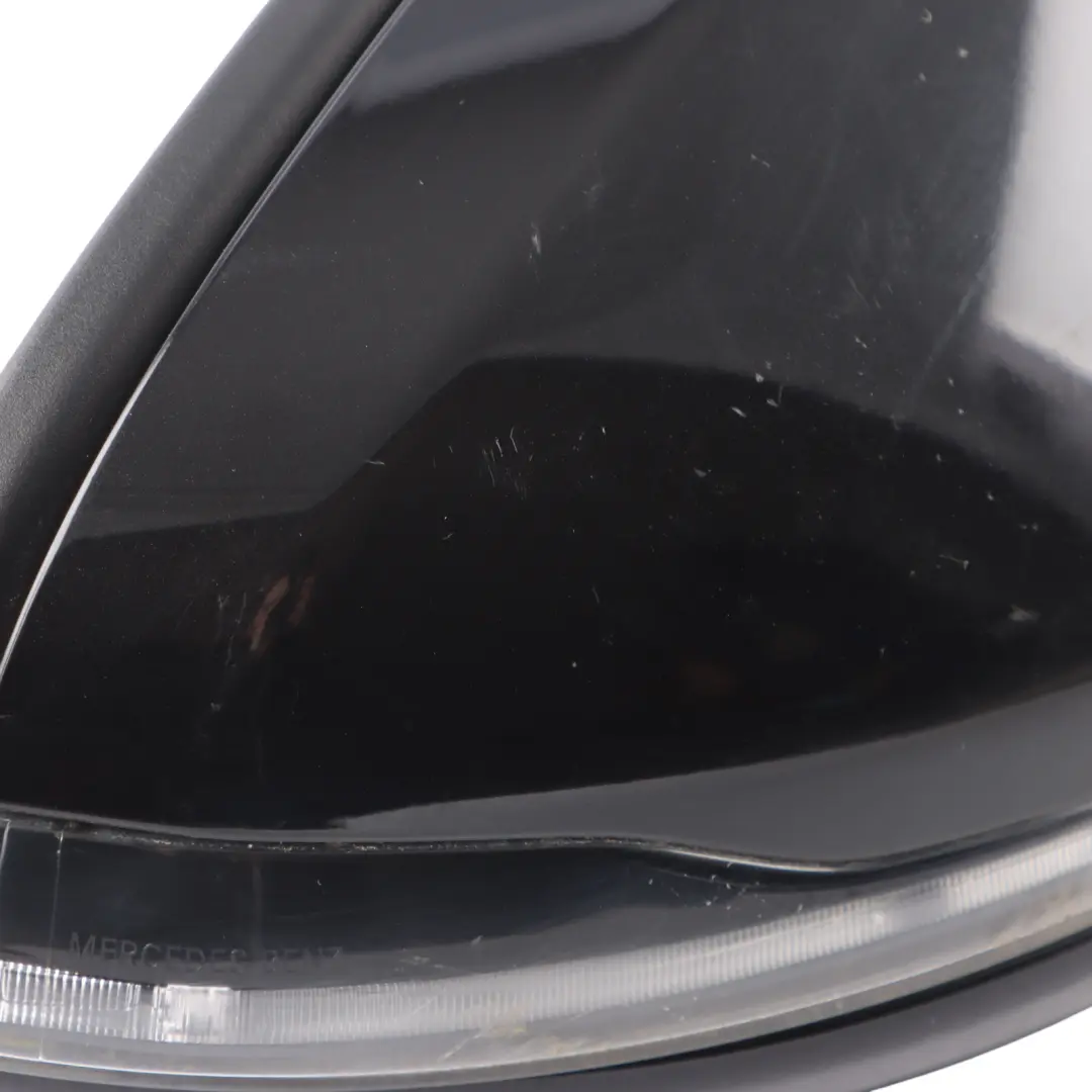 Front Wing Mirror Cover Panel Trim Right O/S to Mercedes W205 with Part number A2058103400 Mercedes W205 Front Wing Mirror Cover Panel Trim Right O/S - SKU A2058103400-OB1 - Part number A2058103400