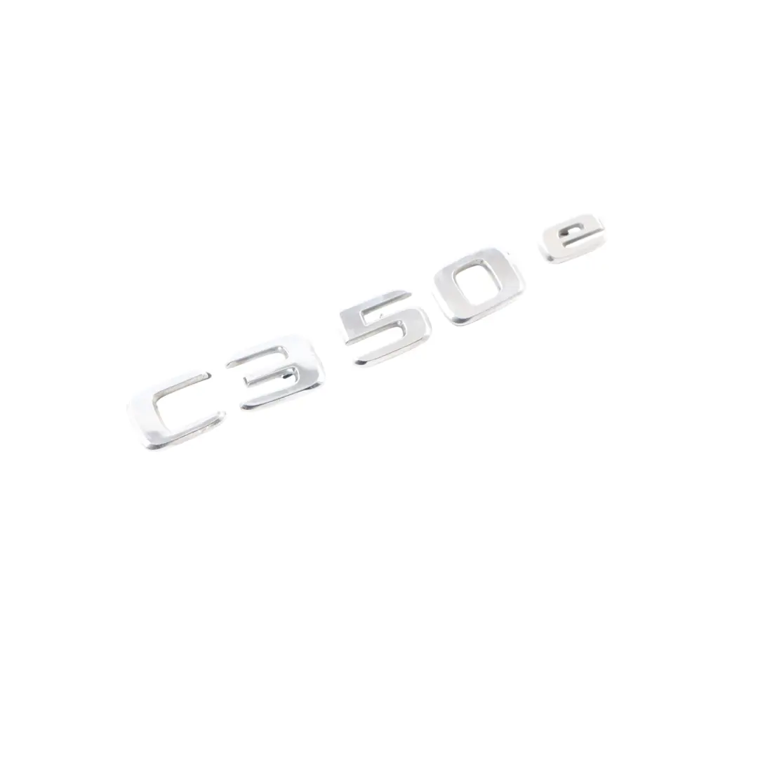 C305e Rear Boot Trunk Tailgate Adhered Emblem Lettering to Mercedes W205 with Part number A2058178700 Mercedes W205 C305e Rear Boot Trunk Tailgate Adhered Emblem Lettering - SKU A2058178700 - Part number A2058178700