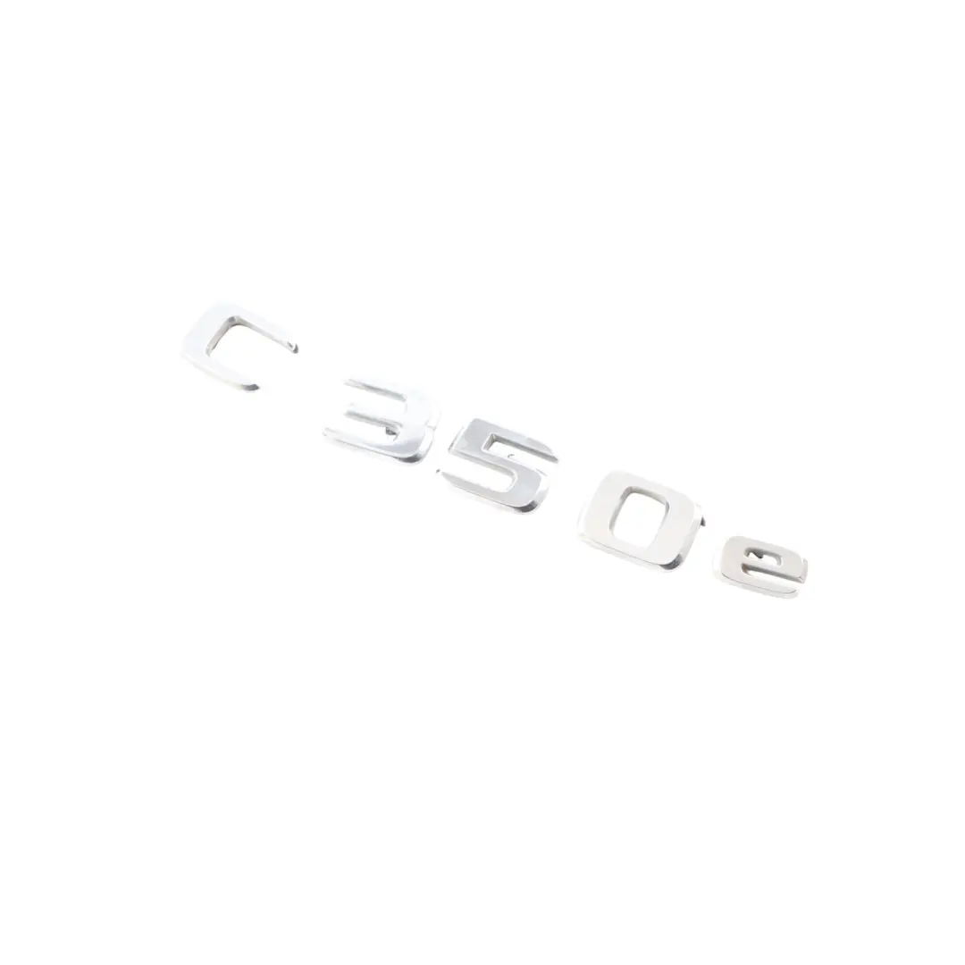C305e Rear Boot Trunk Tailgate Adhered Emblem Lettering to Mercedes W205 with Part number A2058178700 Mercedes W205 C305e Rear Boot Trunk Tailgate Adhered Emblem Lettering - SKU A2058178700 - Part number A2058178700