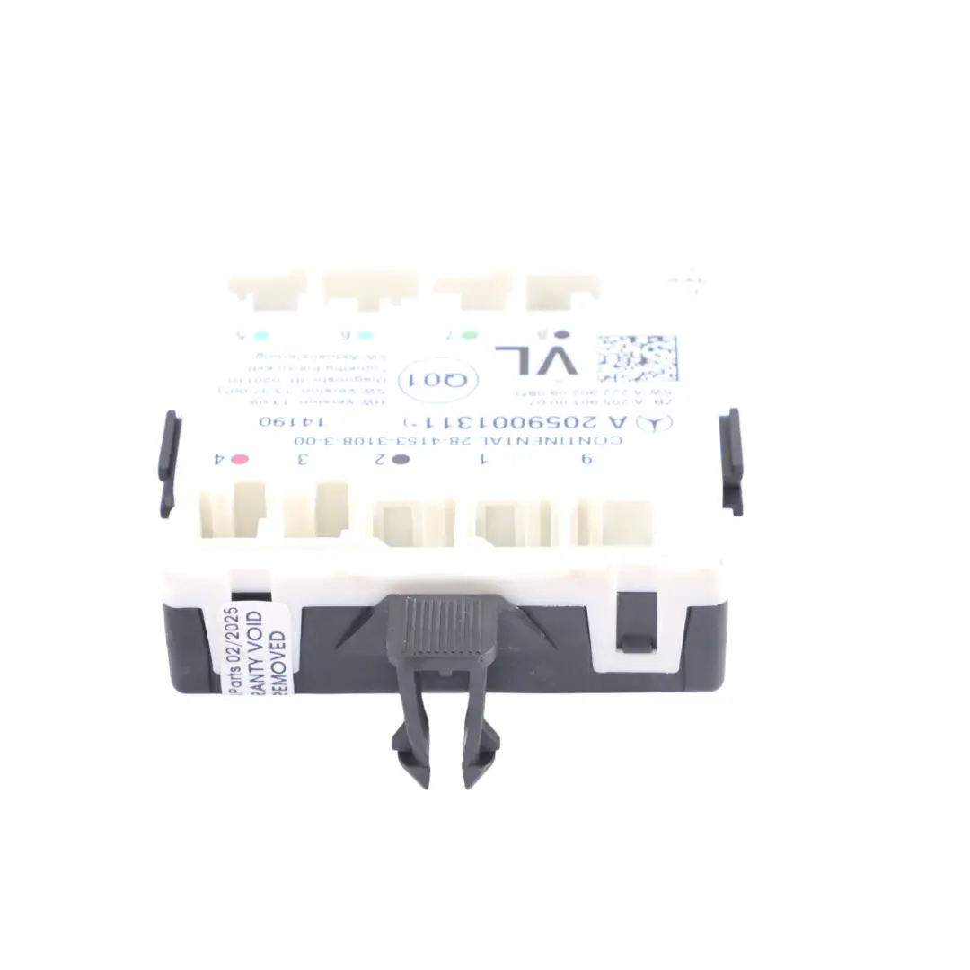 Modulo Porta Anteriore Sinistra Unità Di Controllo ECU per Mercedes W205 con numero di parte A2059001311 Mercedes W205 Modulo Porta Anteriore Sinistra Unità Di Controllo ECU - SKU A2059001311 - Numero di parte A2059001311