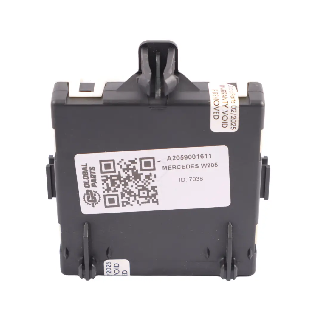 Module Porte Avant Droit Unité Commande ECU pour Mercedes W205 à propos du numéro de pièce A2059001611 Mercedes W205 Module Porte Avant Droit Unité Commande ECU - SKU A2059001611 - Numéro de pièce A2059001611